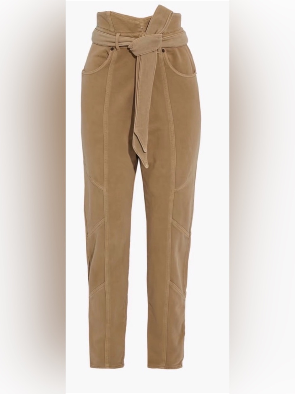 NWT Retrofete Washed Terry Pant in Beige.